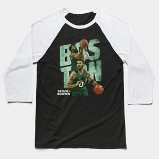 Jayson Tatum & Jaylen Brown Boston Duo Baseball T-Shirt